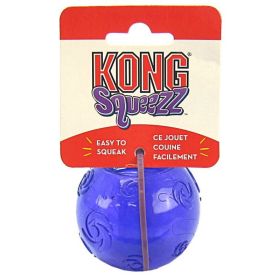 KONG Squeezz Ball Dog Fetch Toy - Assorted - Medium (2.5" Diameter)